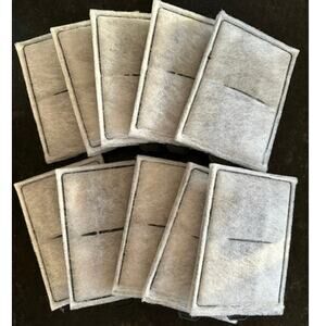 HiTauing 10 Pack Filter Cartridges Compatible with Top Fin PF20 PF30 PF40 & PF75